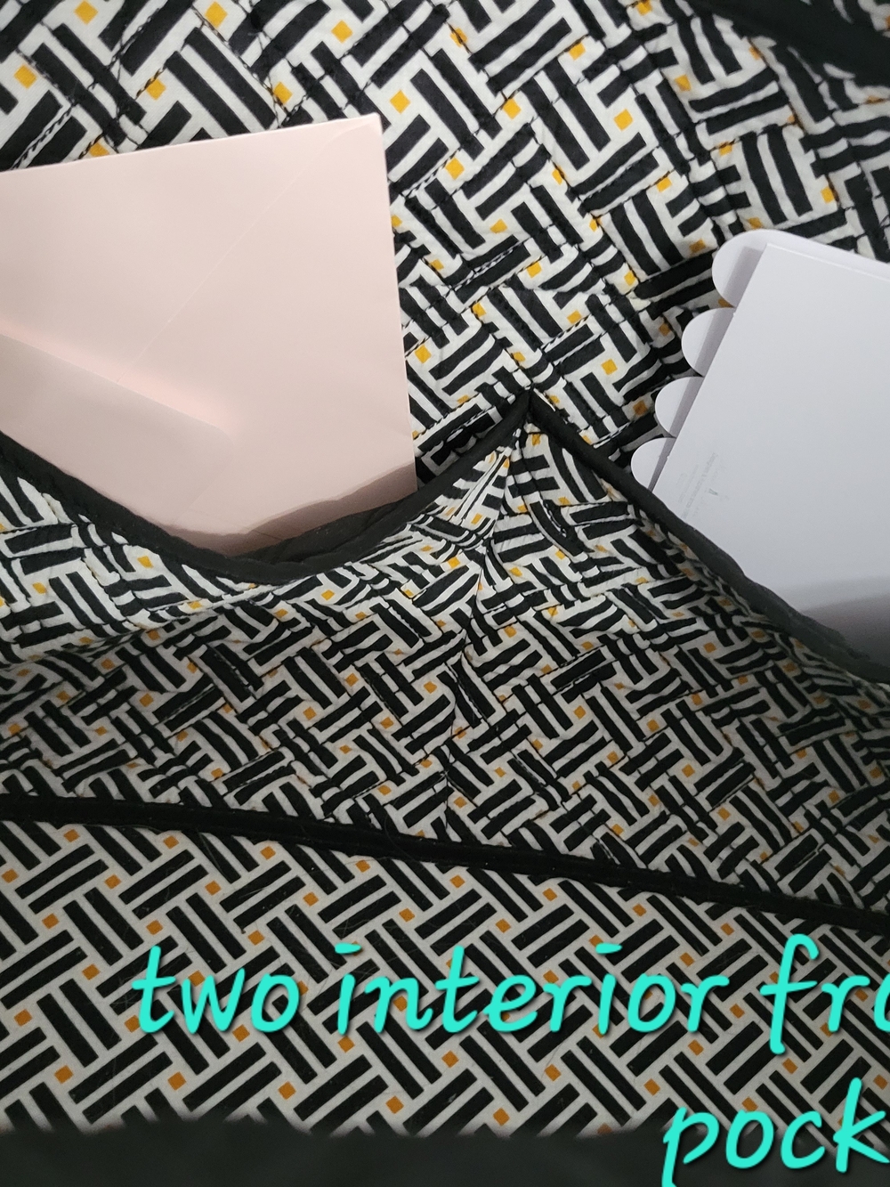 Black Quilted Travel Weekender Bag - Picture 9 of 16